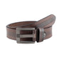 Alvaro Castagnino Men Brown Textured Leather Casual Belt