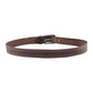 Alvaro Castagnino Men Brown Textured Leather Casual Belt