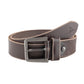Alvaro Castagnino Men Brown Textured Leather Casual Belt
