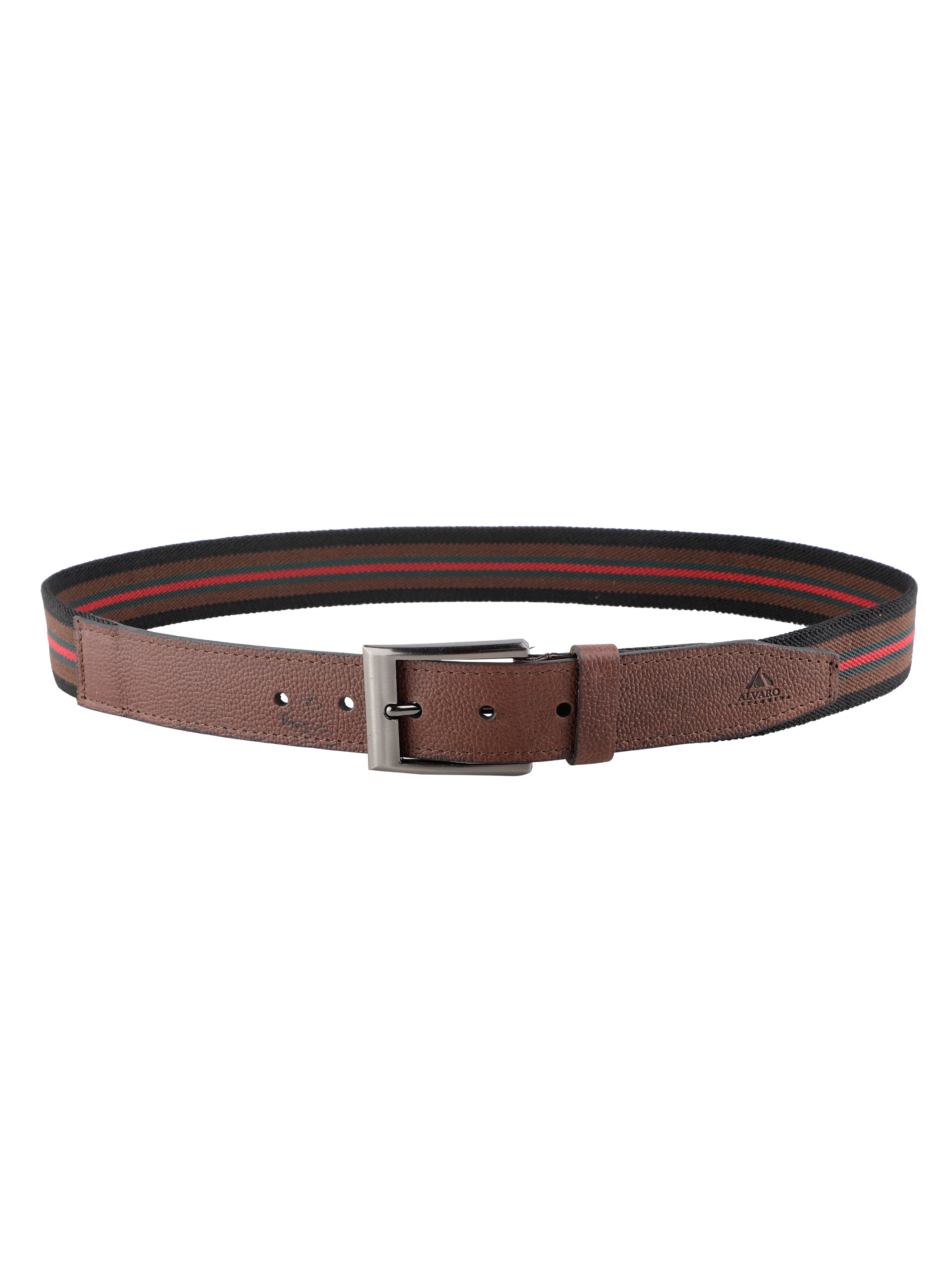 Multi Stripe Canvas Belt