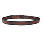 Alvaro Castagnino Men Brown & Multi Textured Leather Braided Belt
