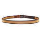 Alvaro Castagnino Men Brown & Beige Textured Leather Braided Belt