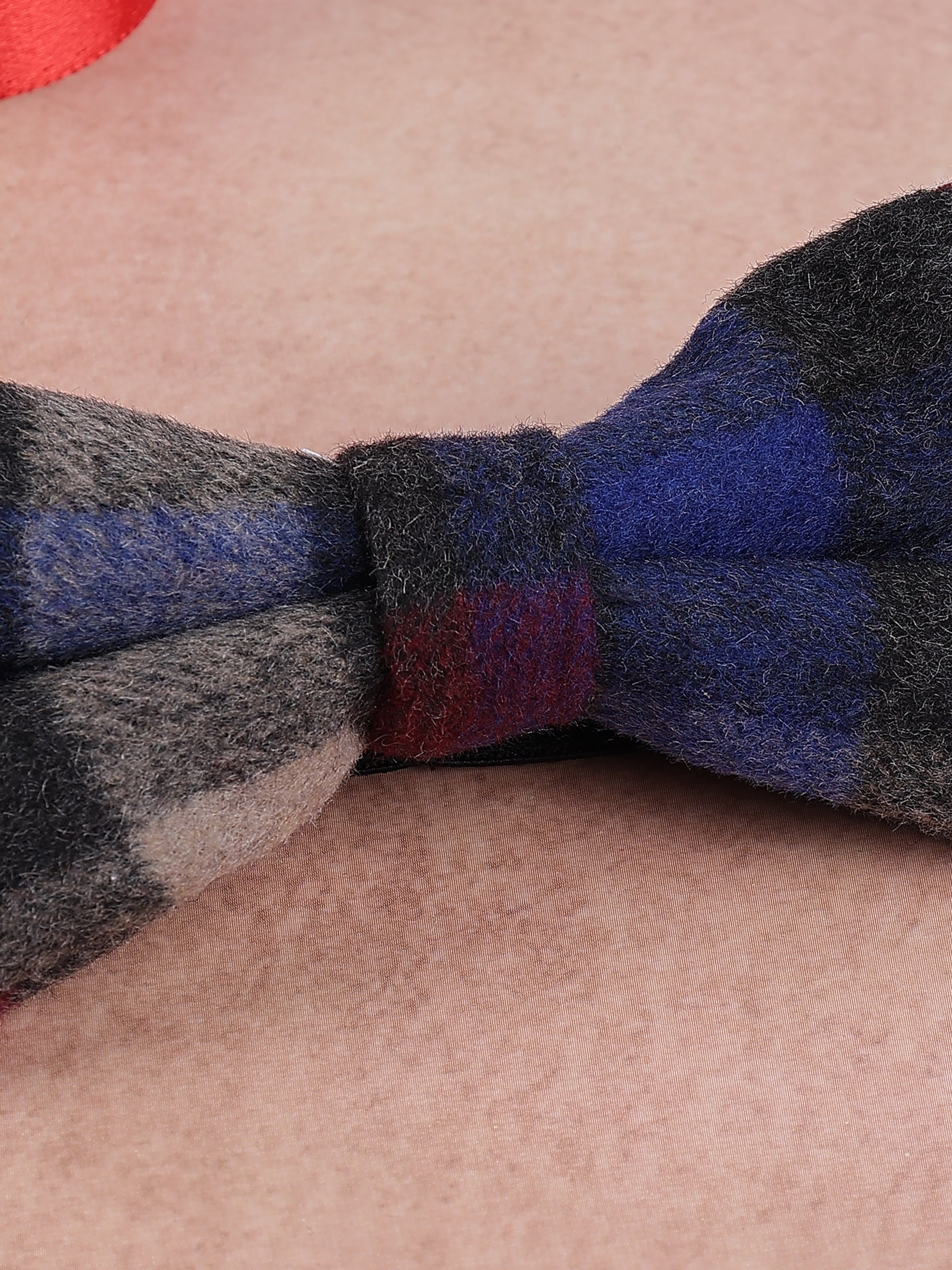 Multi-Color Tartan Plaid Cotton Bow Tie
