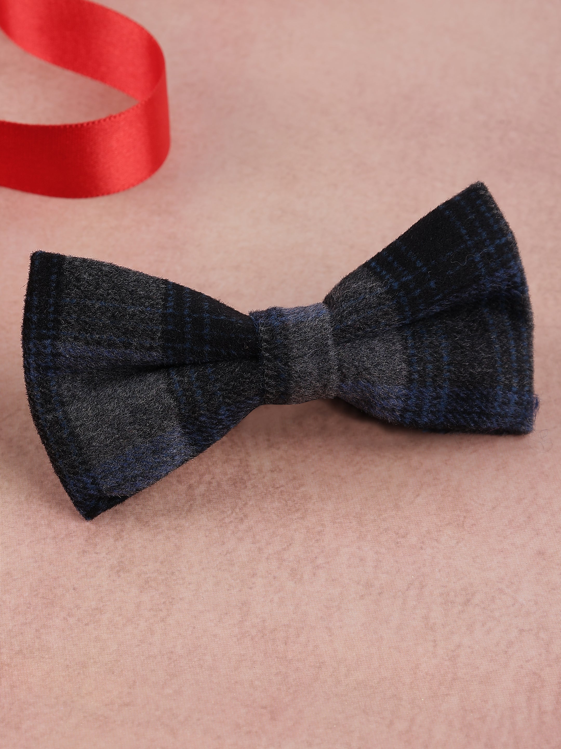 Midnight Blue Cotton Bow Tie