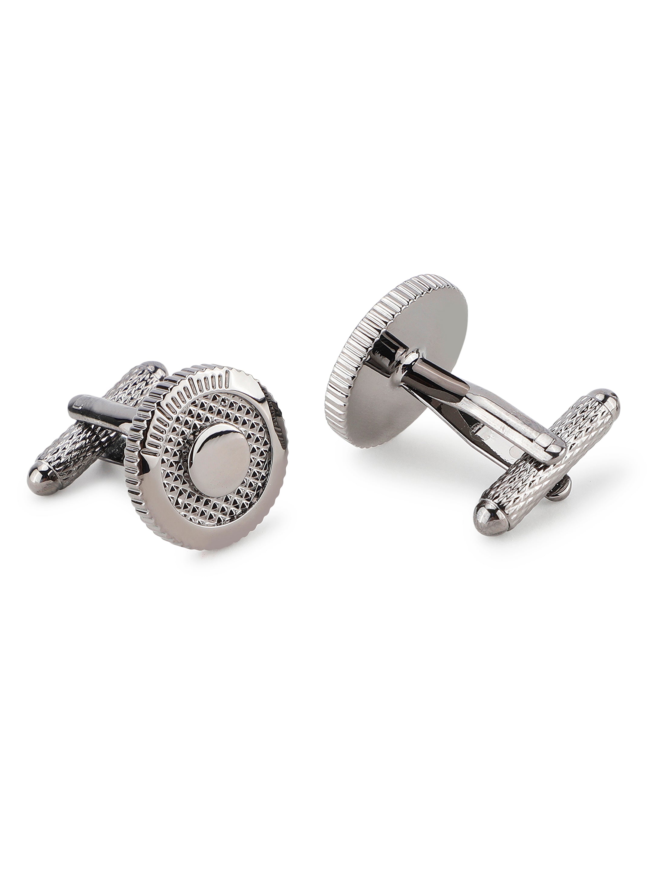 Alvaro Castagnino Silver Coloured Cufflink for Men