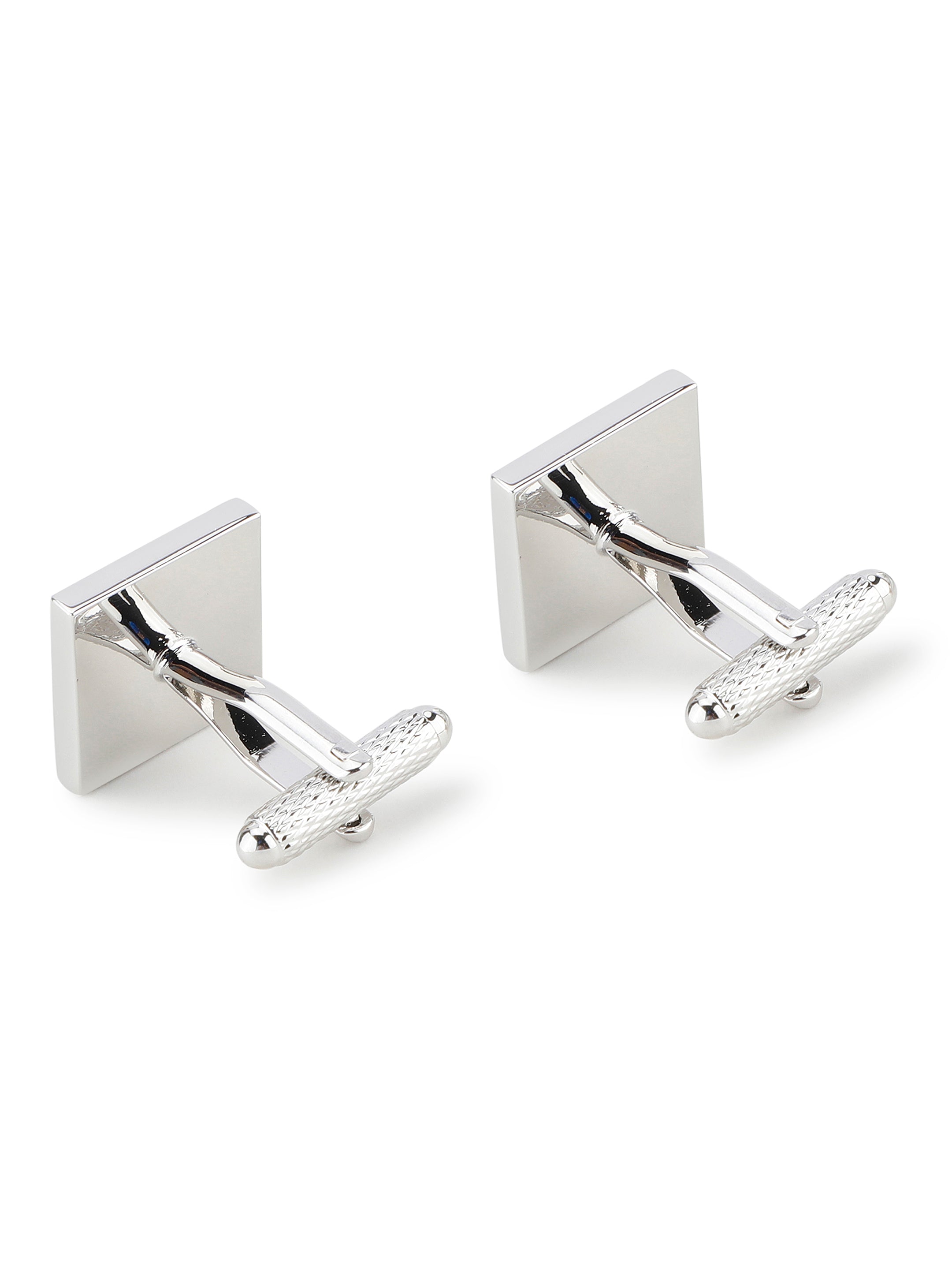 Alvaro Castagnino Blue & Silver Coloured Cufflink for Men