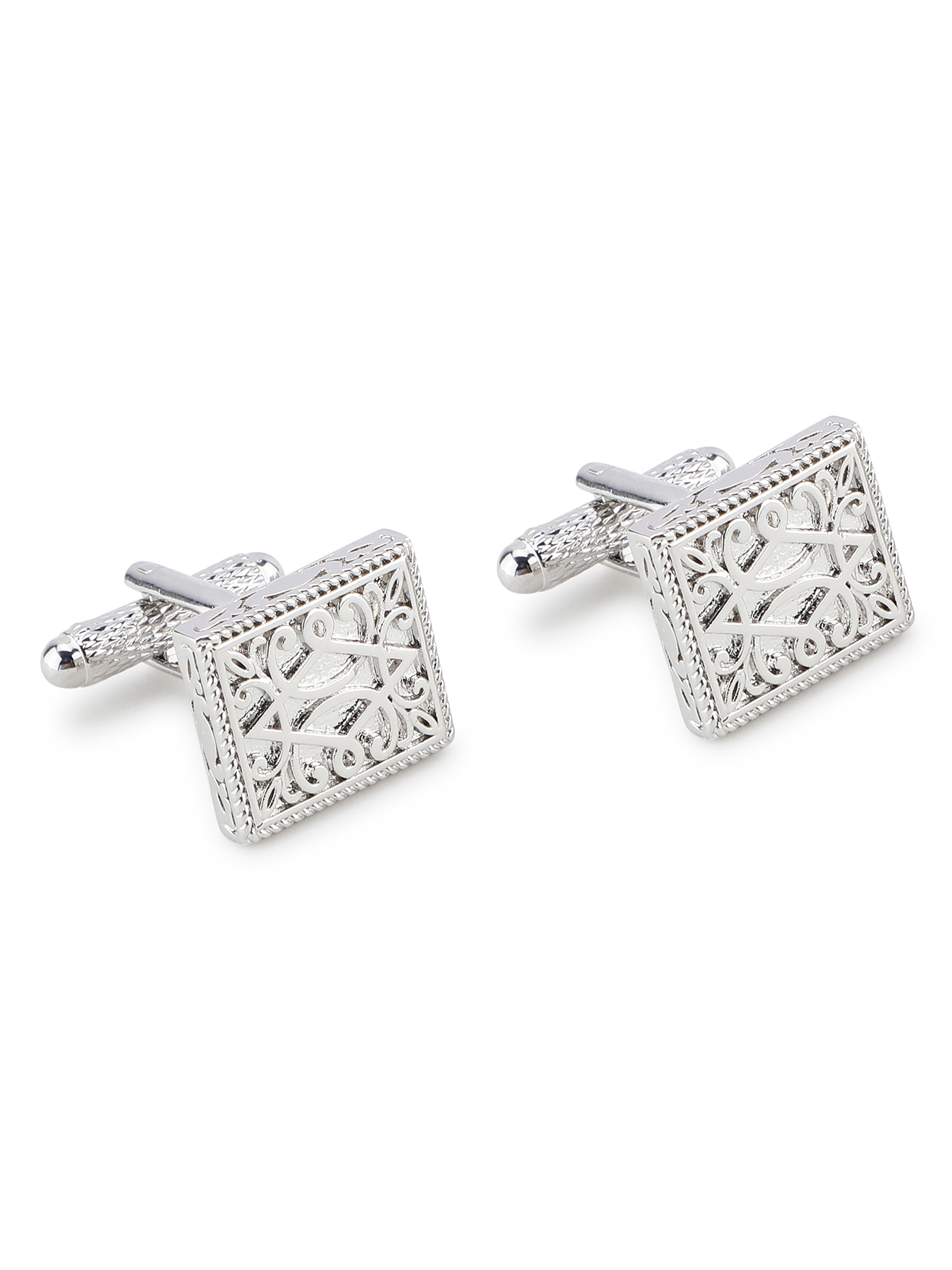 Engraved Square Designer Cufflink