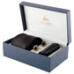 Alvaro Castagnino Men Black & Maroon Set Of 3 Accessory Gift Set
