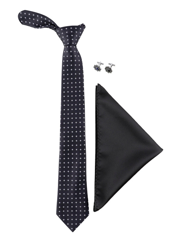 Alvaro Castagnino Men Blue & White Set Of 3 Accessory Gift Set