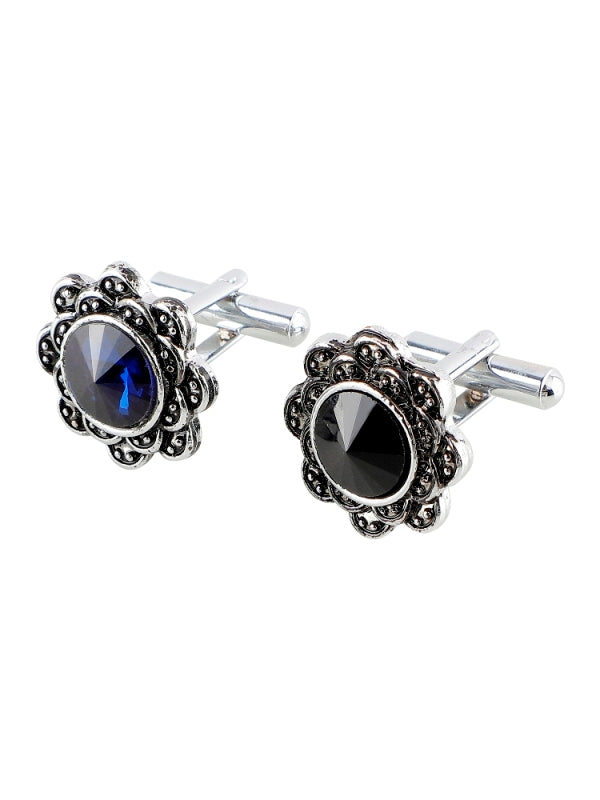Alvaro Castagnino Men Blue & White Set Of 3 Accessory Gift Set