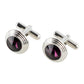 Alvaro Castagnino Men Purple & White Set Of 3 Accessory Gift Set
