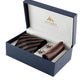 Alvaro Castagnino Men Black & Brown Set Of 3 Accessory Gift Set
