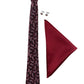 Alvaro Castagnino Men Black & Maroon Set Of 3 Accessory Gift Set