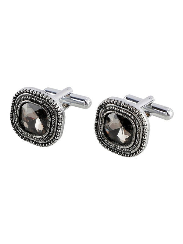 Alvaro Castagnino Men Black & Grey Set Of 3 Accessory Gift Set