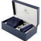 Alvaro Castagnino Men Blue Set Of 3 Accessory Gift Set