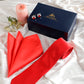Alvaro Castagnino Men Red Set Of 3 Accessory Gift Set