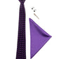 Alvaro Castagnino Men Black & Purple Set Of 4 Accessory Gift Set