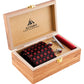 Alvaro Castagnino Men Black & Maroon Set Of 4 Accessory Gift Set