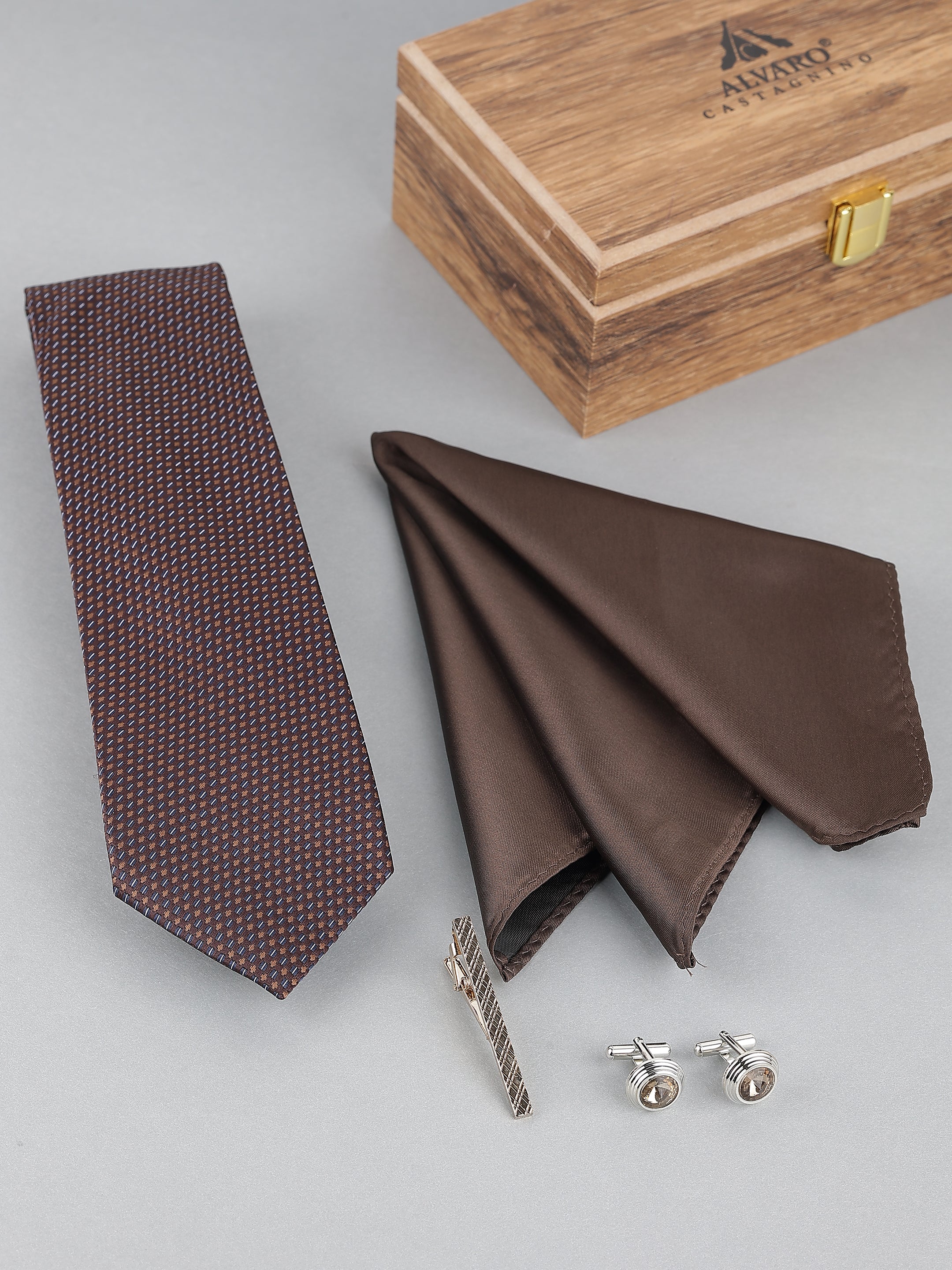 Brown Birdseye Gift Set