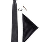 Alvaro Castagnino Men Black & Grey Set Of 4 Accessory Gift Set