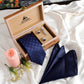 Alvaro Castagnino Men Blue Set Of 4 Accessory Gift Set