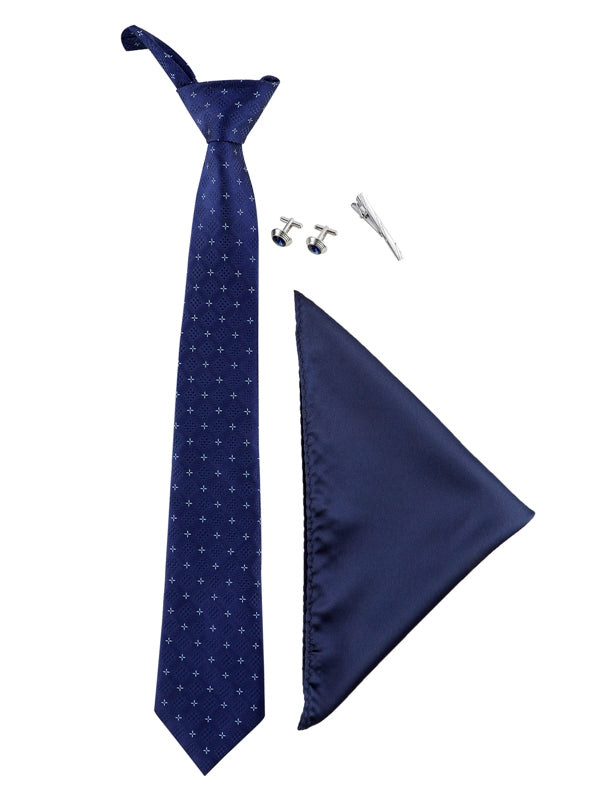 Alvaro Castagnino Men Blue Set Of 4 Accessory Gift Set