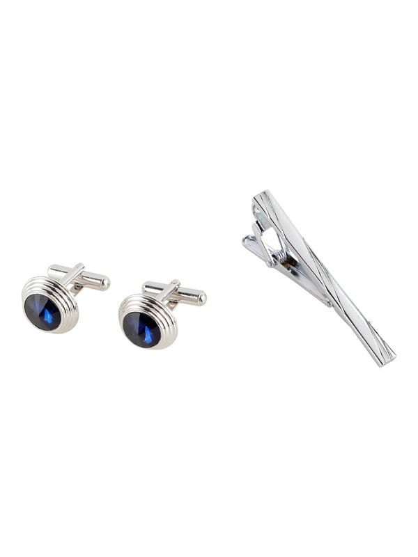 Alvaro Castagnino Men Blue Set Of 4 Accessory Gift Set