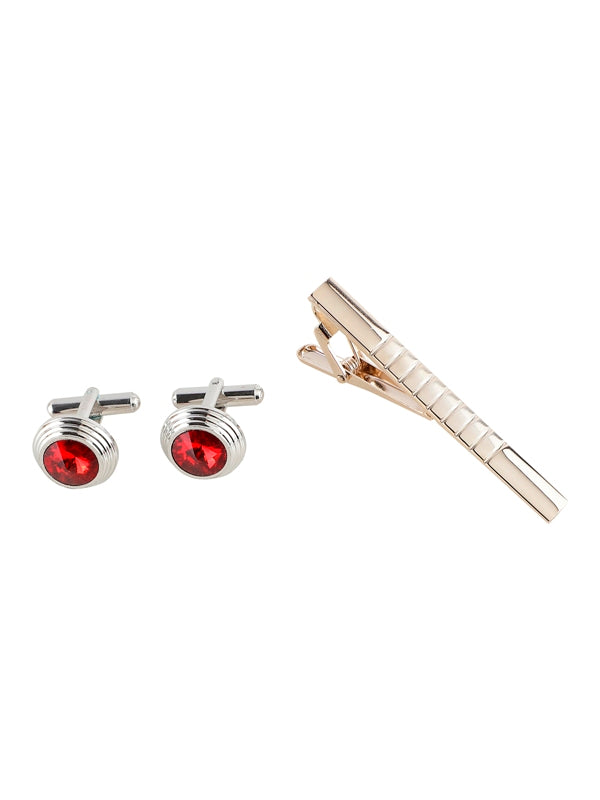 Alvaro Castagnino Men Red  Set Of 4 Accessory Gift Set