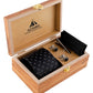 Alvaro Castagnino Men Black & Grey  Set Of 4 Accessory Gift Set