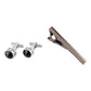 Alvaro Castagnino Men Black & Grey  Set Of 4 Accessory Gift Set