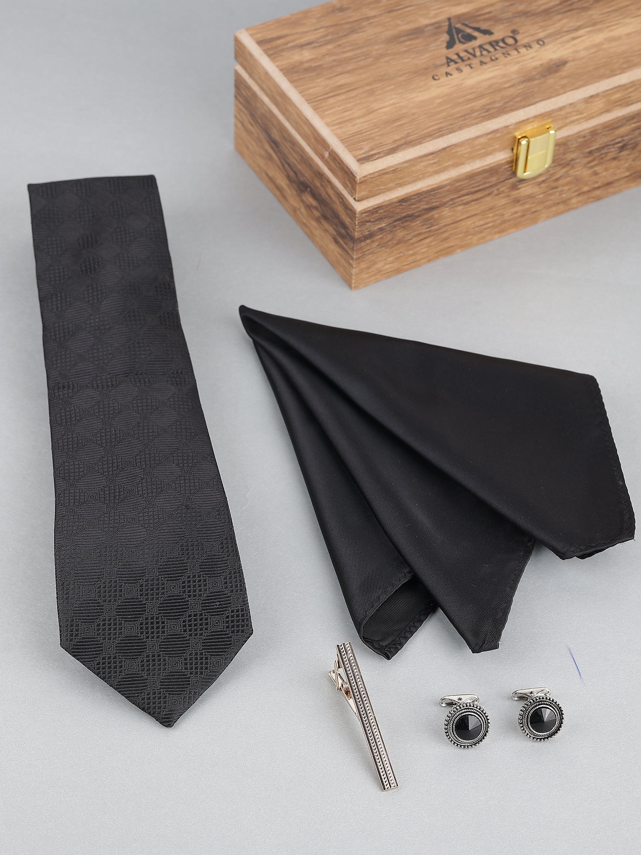 Black Honeycomb Gift Set