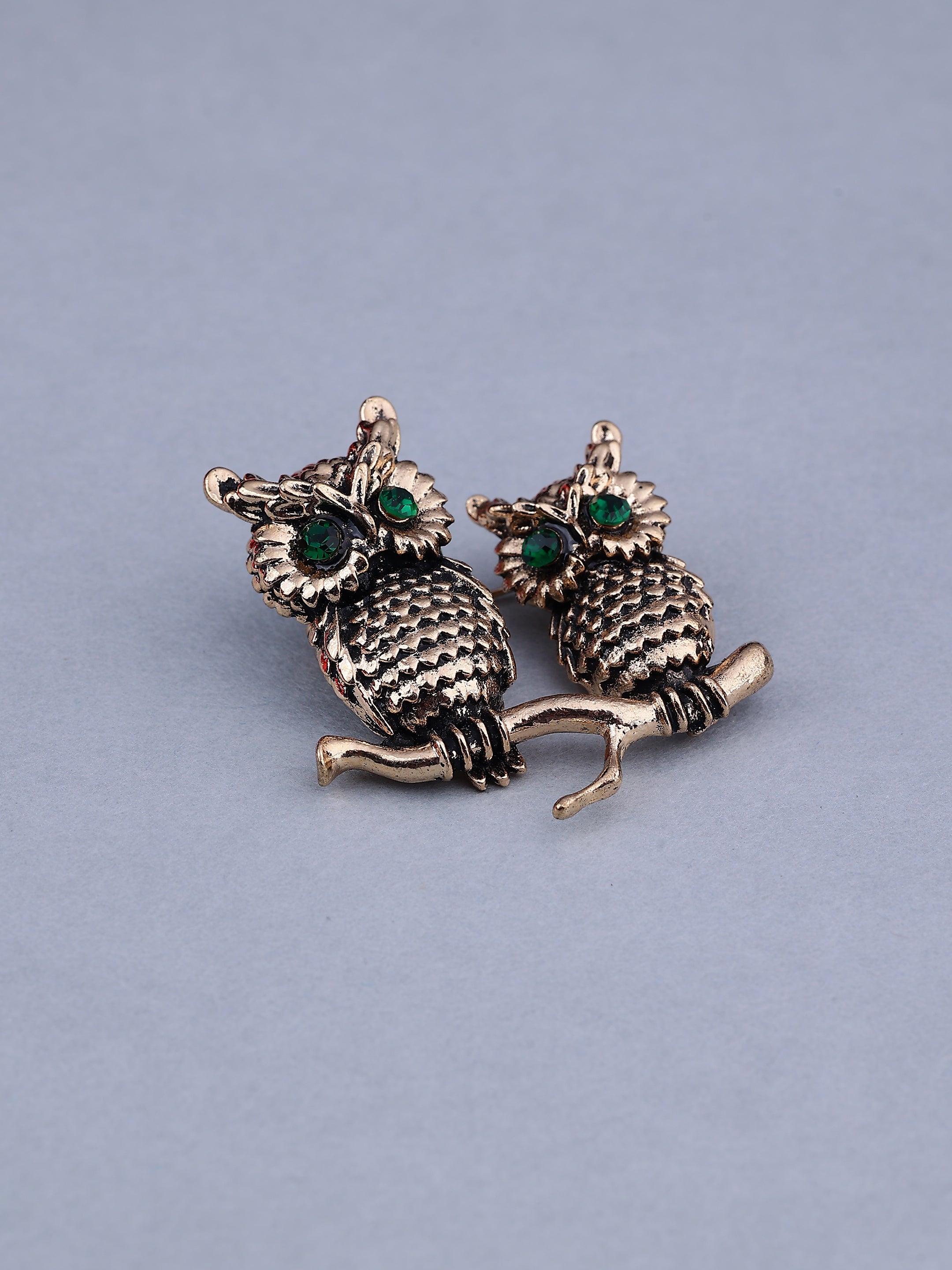 Vintage Owl Brooch Pin