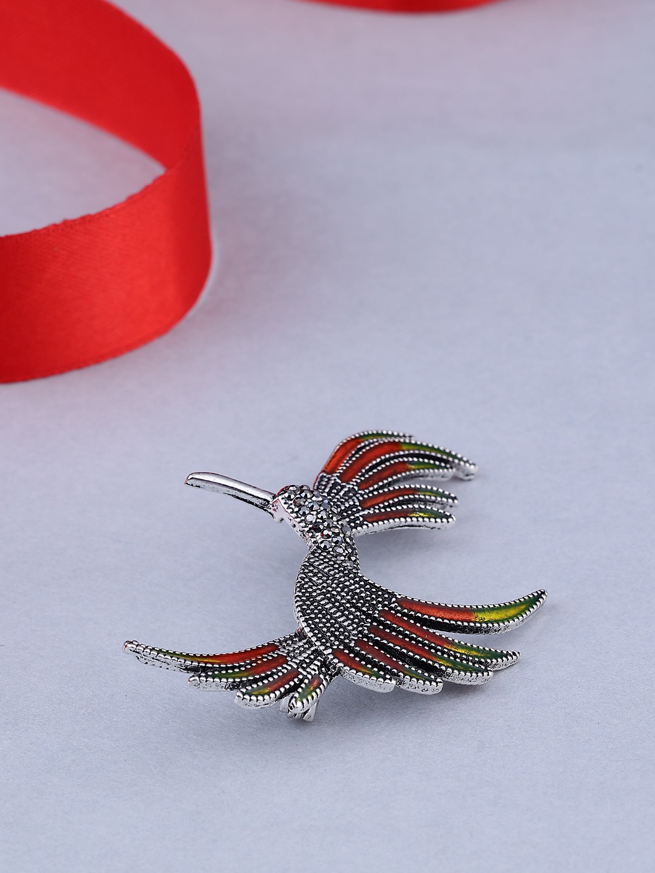 Flying Bird Brooch
