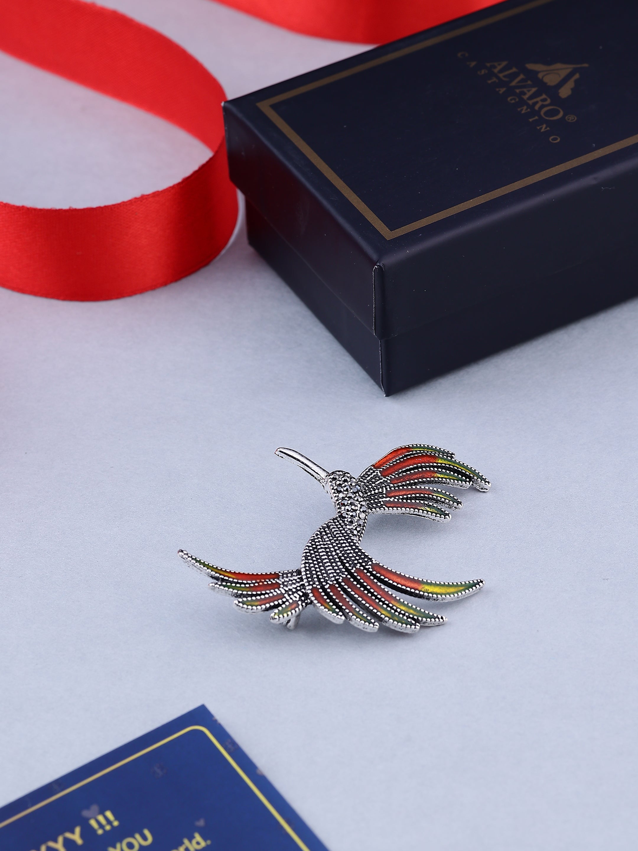 Flying Bird Brooch