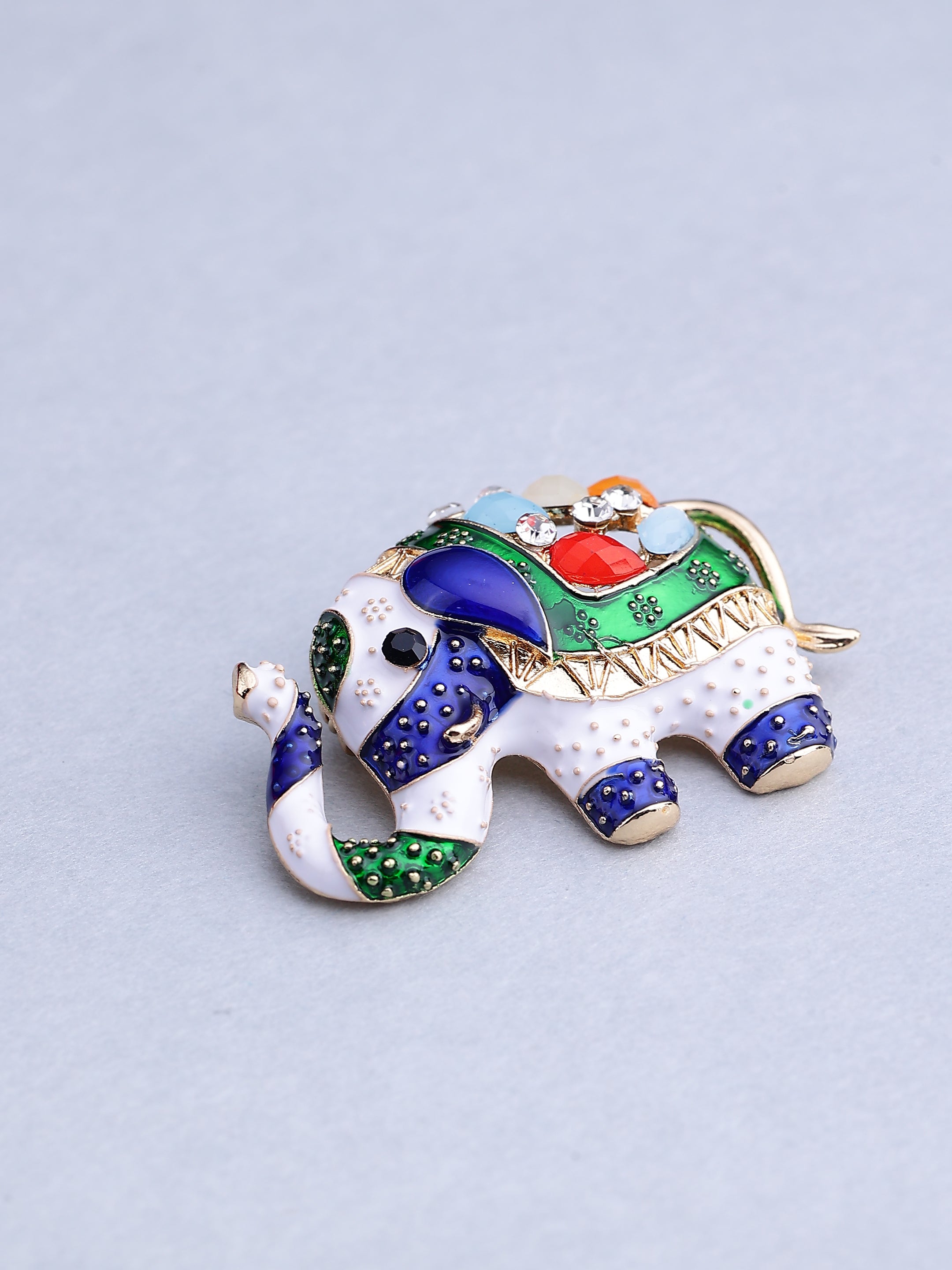 Royal Ceremonial Elephant Brooch