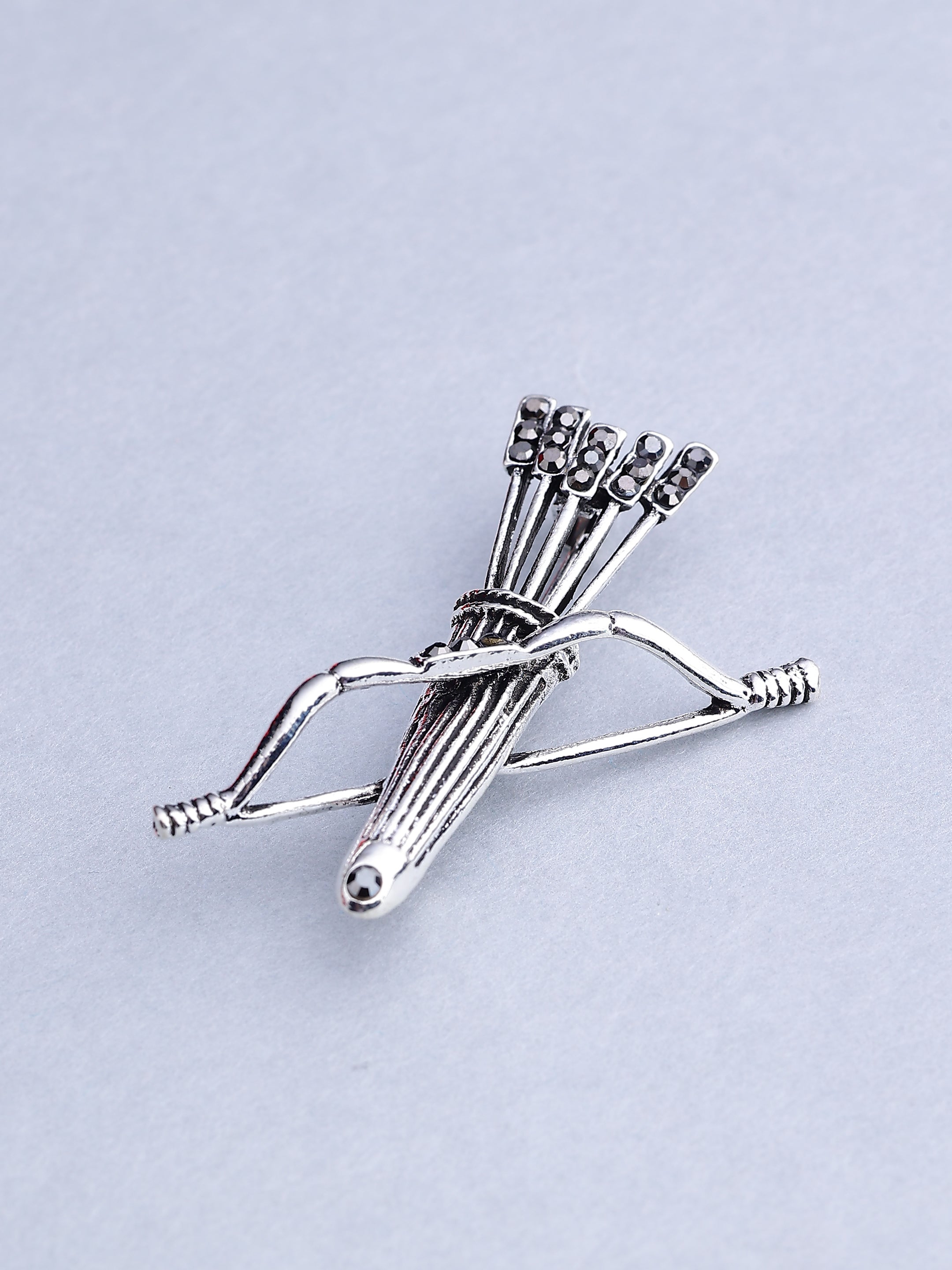 Classic Bow & Arrow Brooch