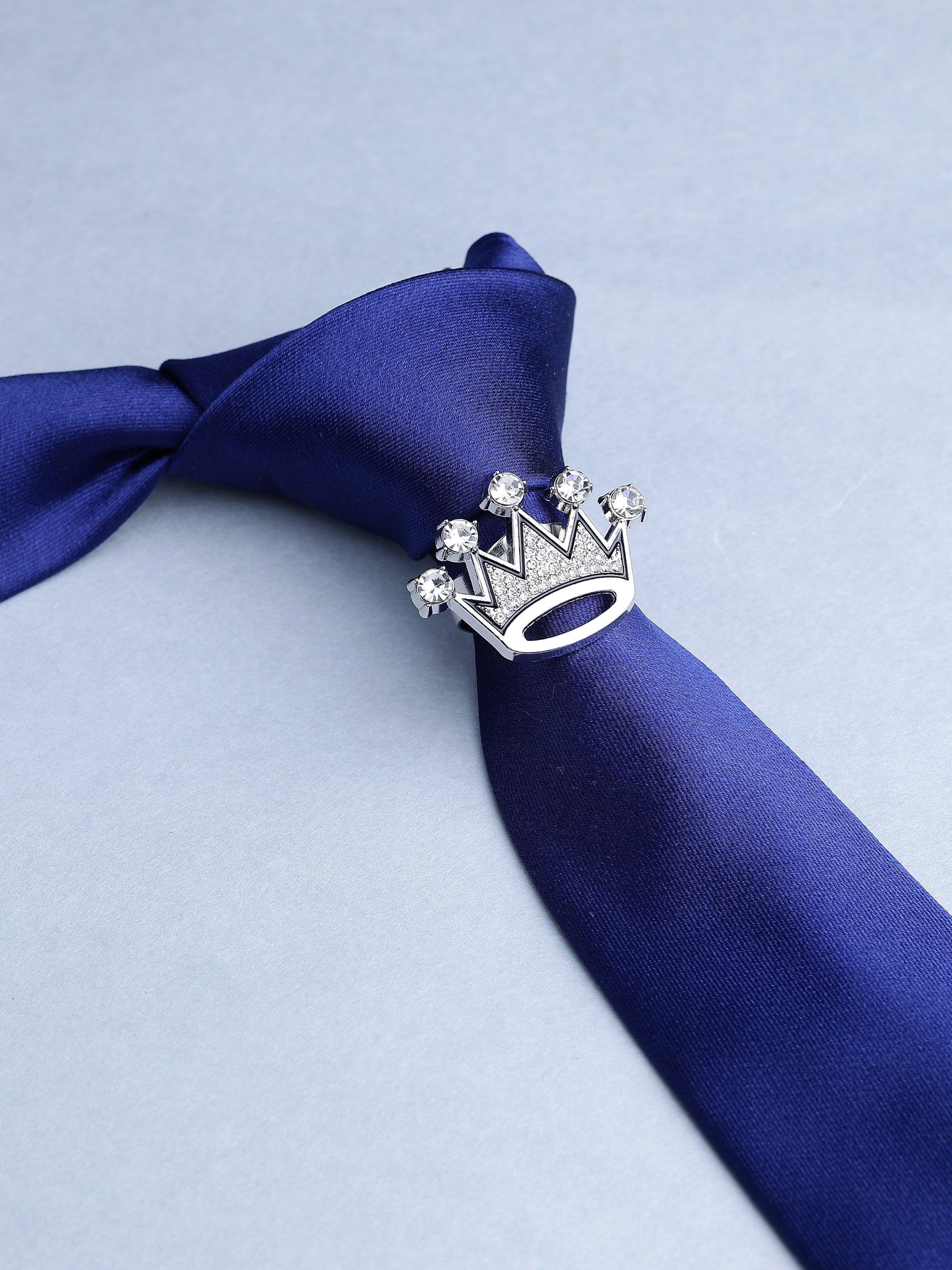 Royal Crown Crystal Tie Ring