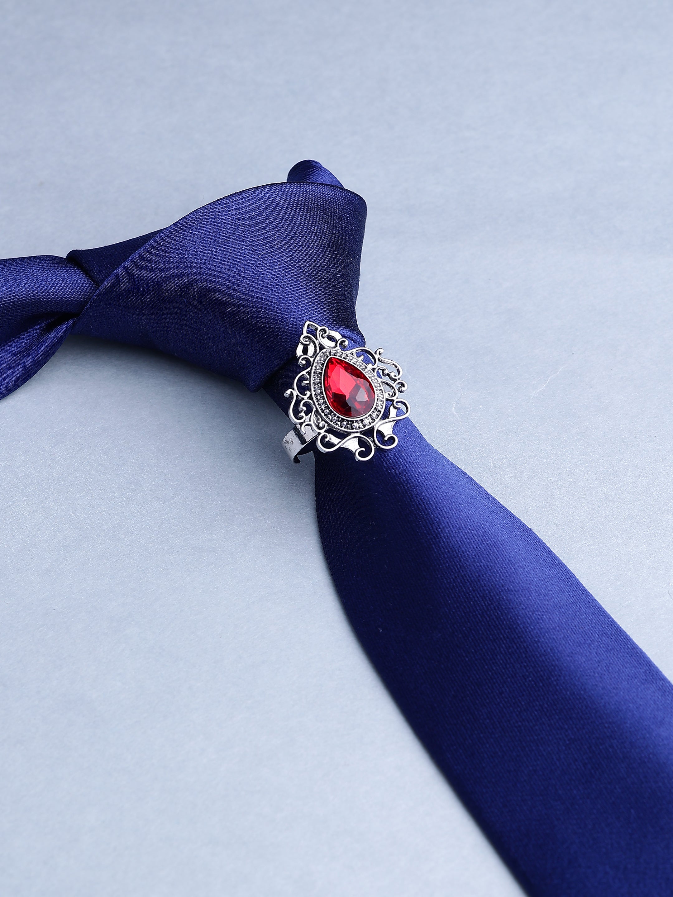 Regal Ruby Heritage Tie Ring