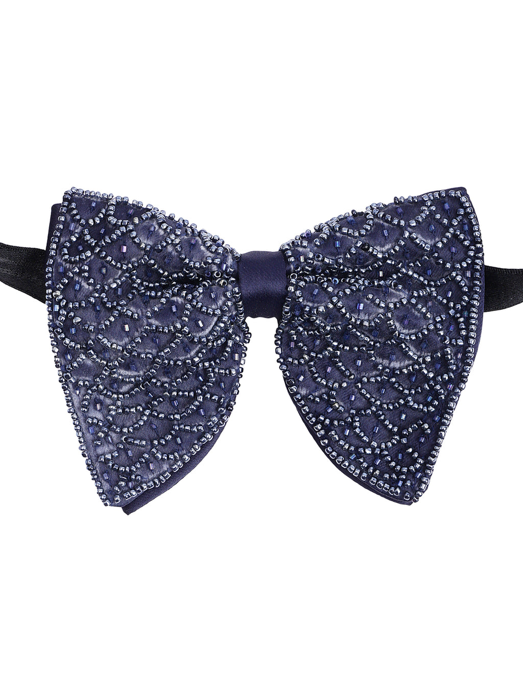 Alvaro Castagnino Men Blue Embellished Butterfly Bow Tie