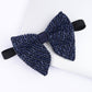 Alvaro Castagnino Men Blue Embellished Butterfly Bow Tie