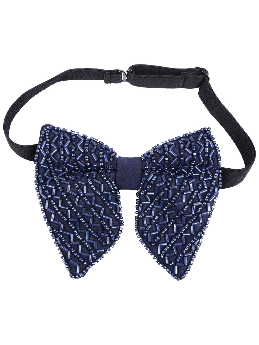 Alvaro Castagnino Men Blue Embellished Butterfly Bow Tie