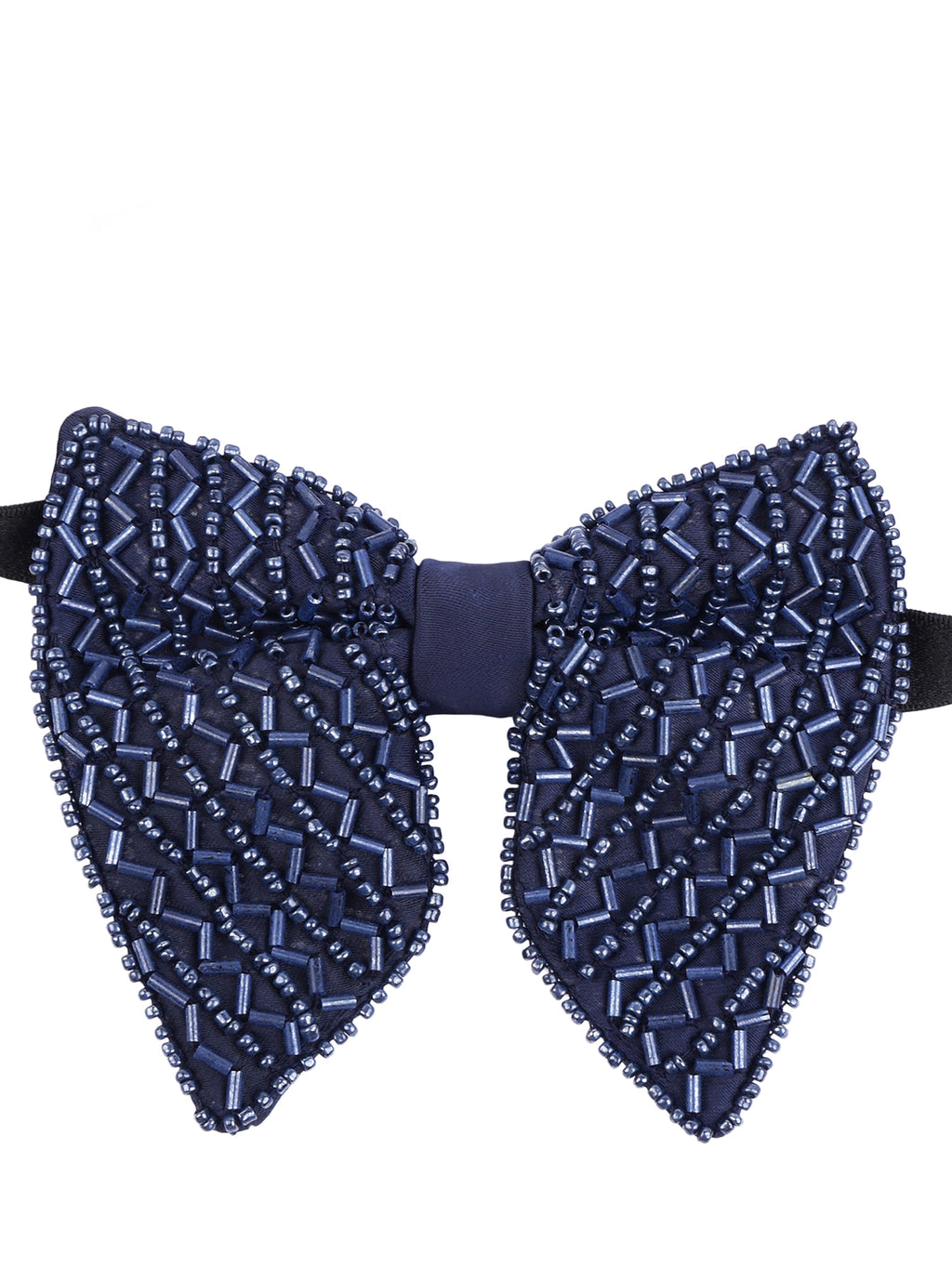 Alvaro Castagnino Men Blue Embellished Butterfly Bow Tie