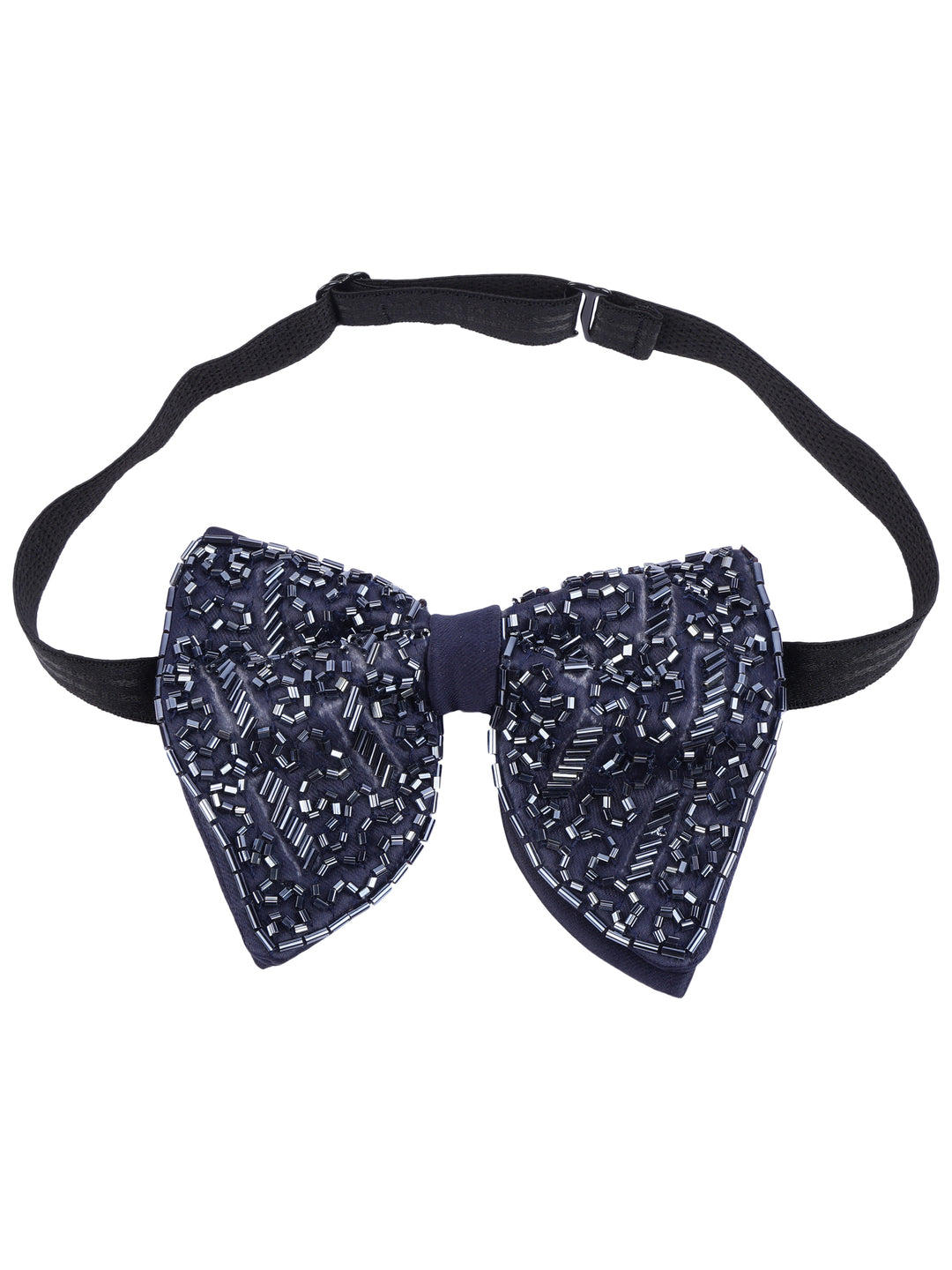 Alvaro Castagnino Men Blue Embellished Butterfly Bow Tie