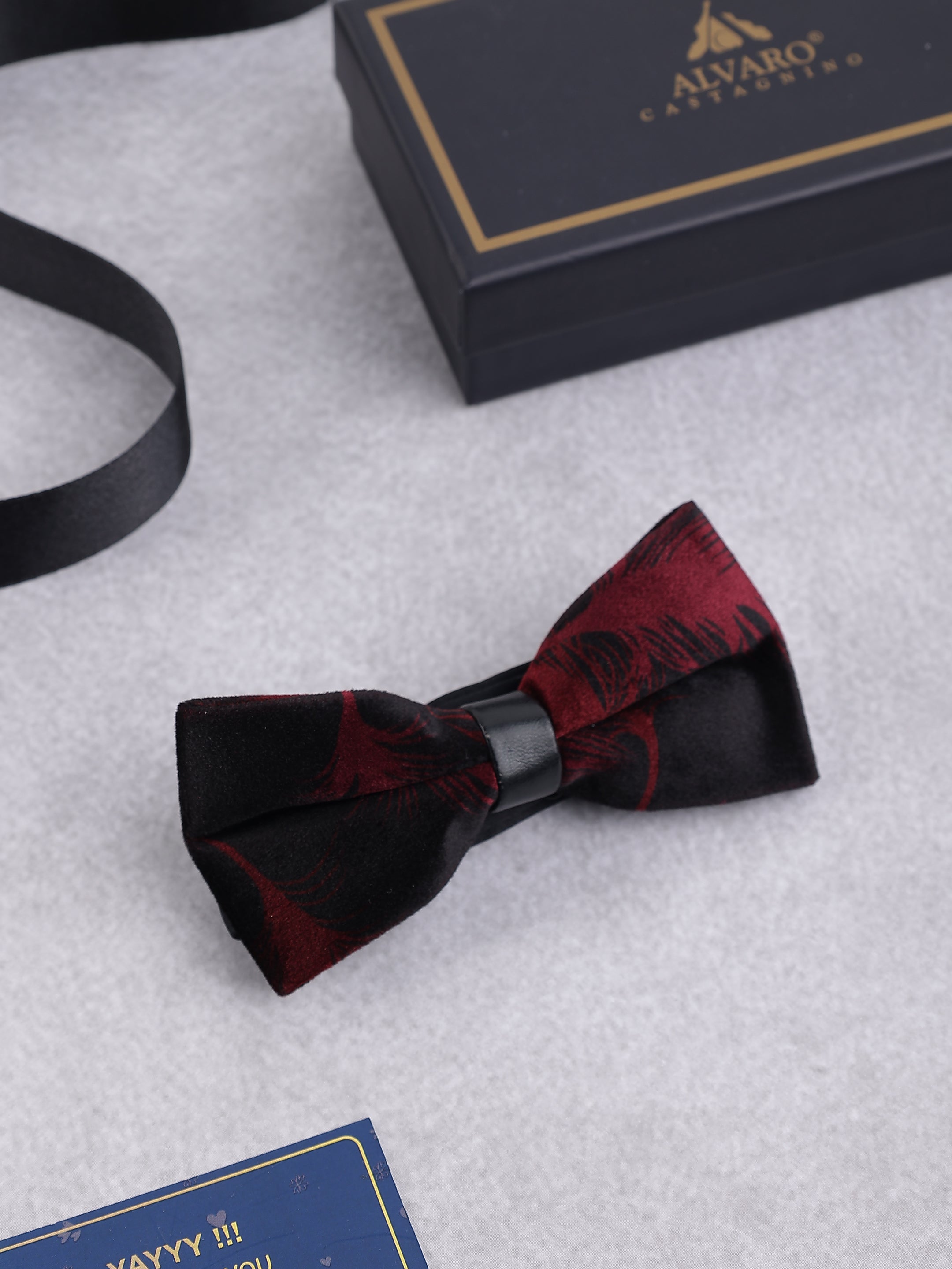 Crimson Phoenix Bow Tie