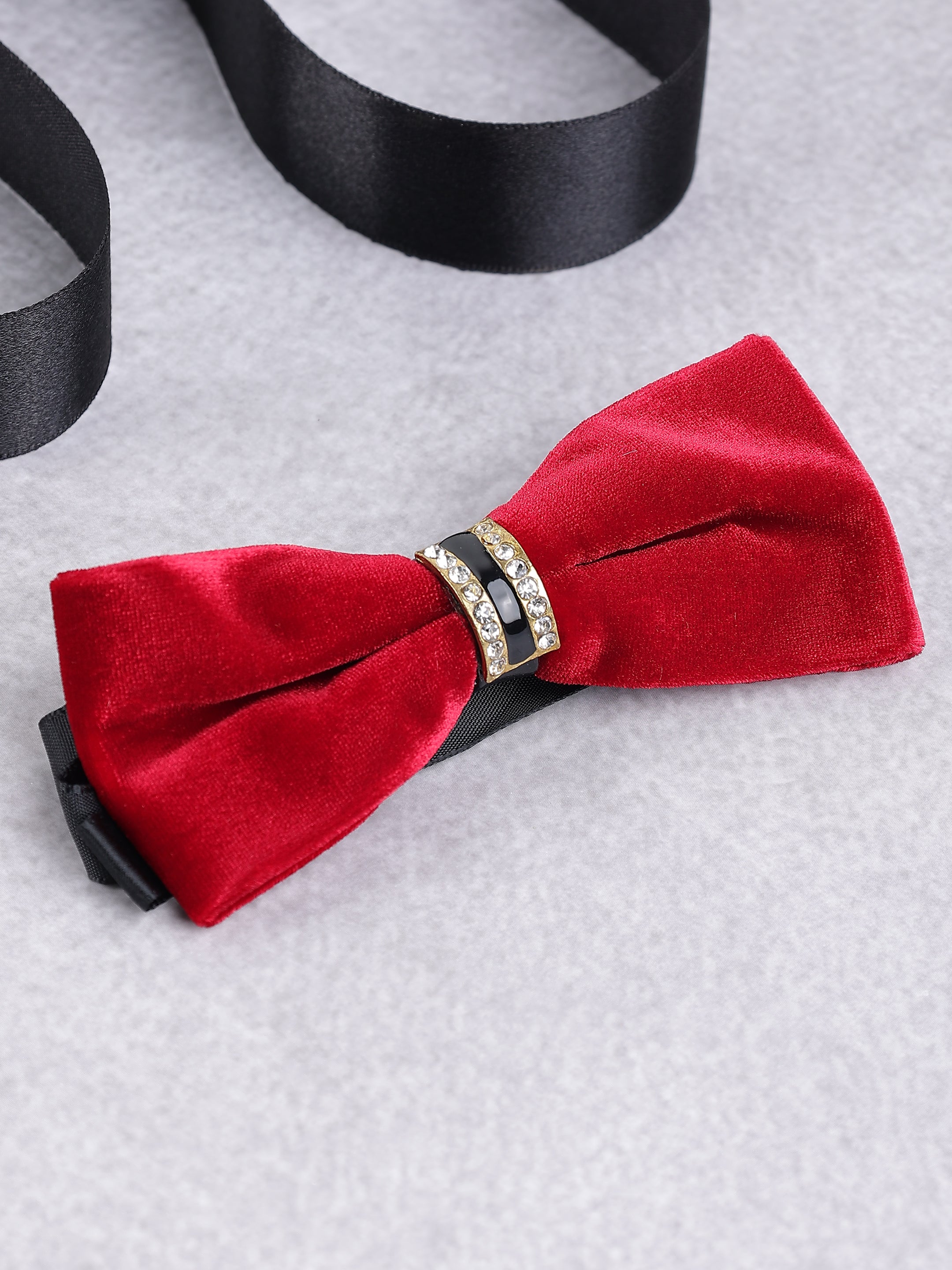 Scarlet Imperial Bow Tie