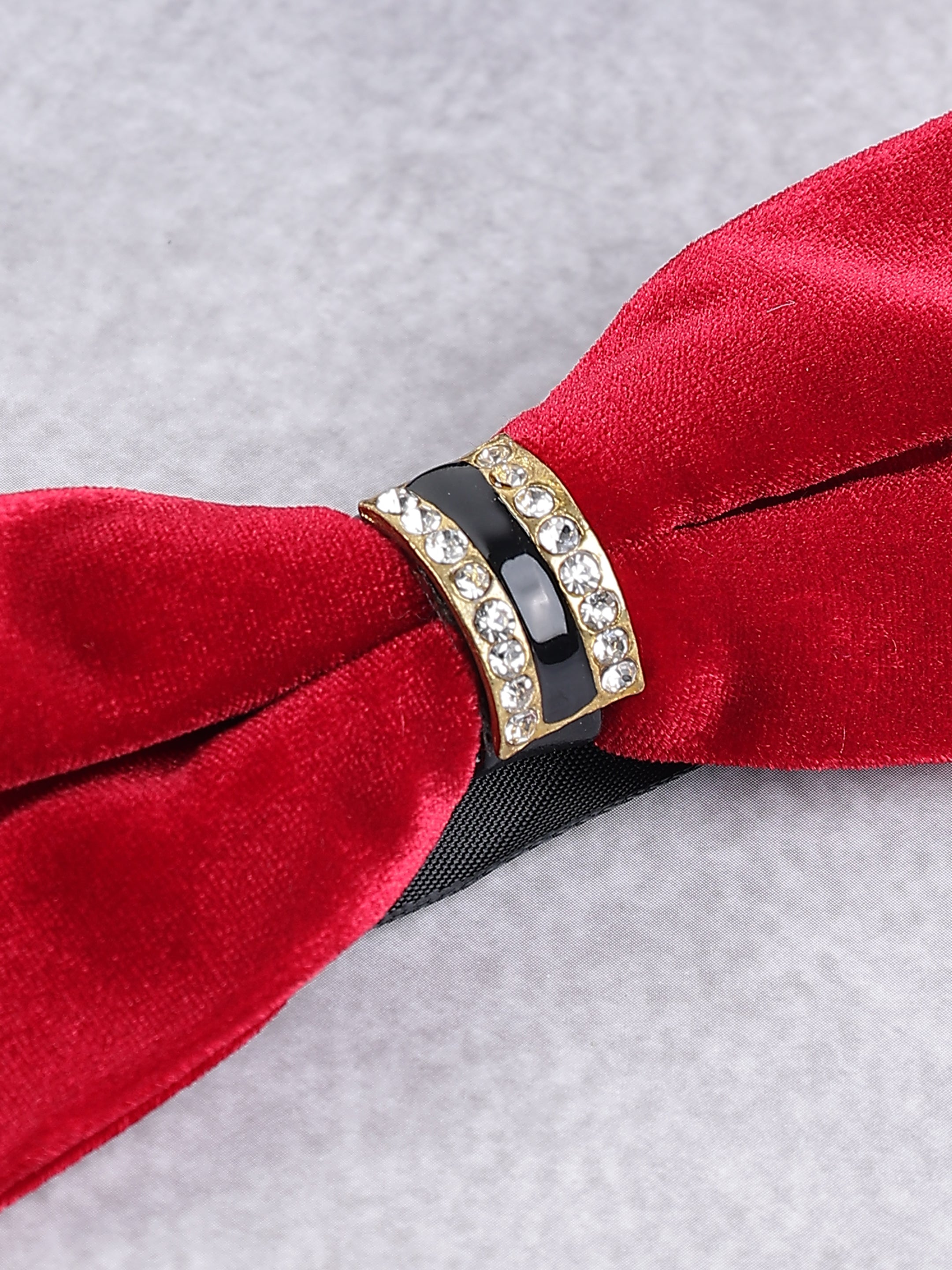 Scarlet Imperial Bow Tie
