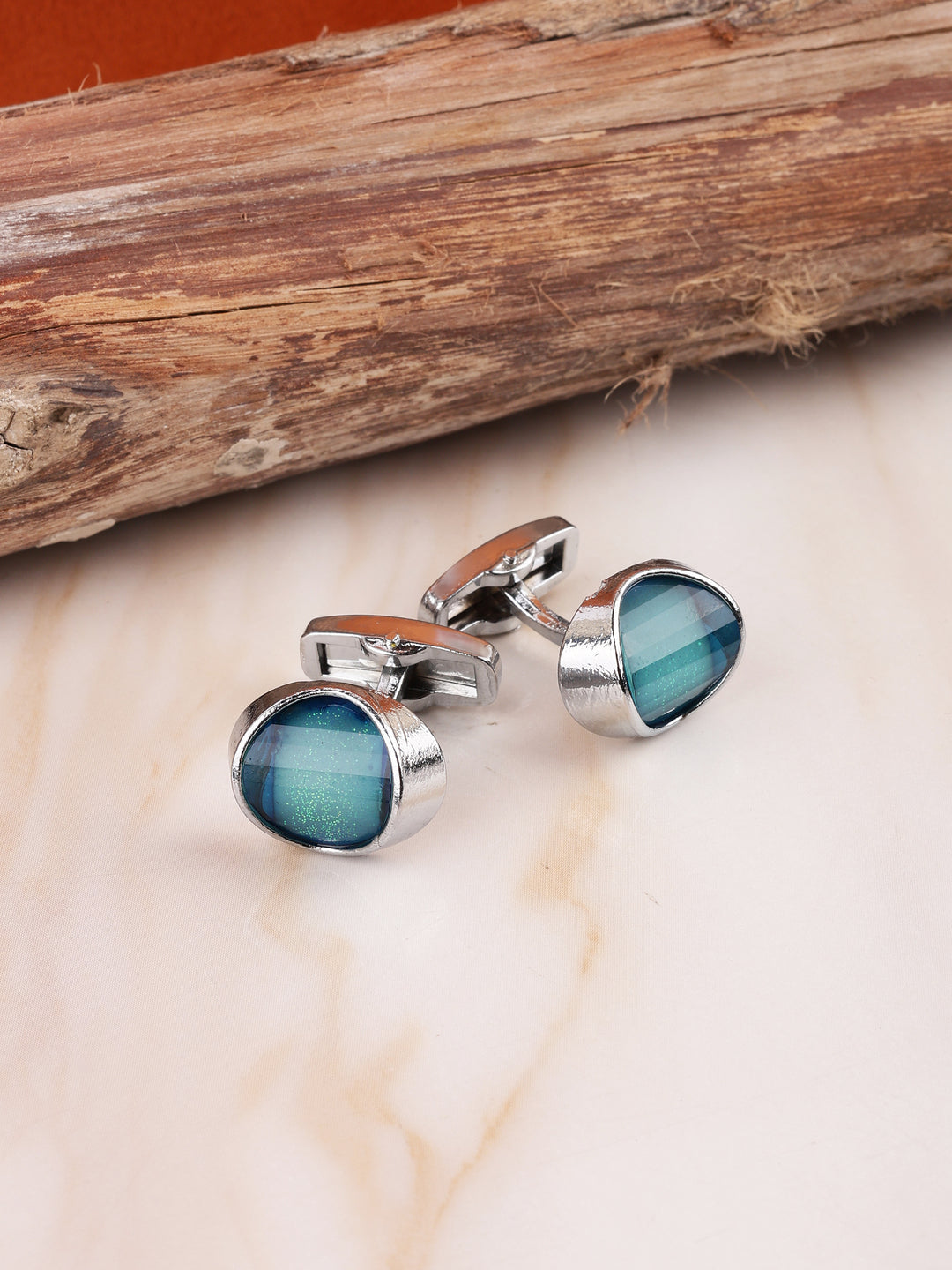 Alvaro Castagnino Green Coloured Cufflink for Men