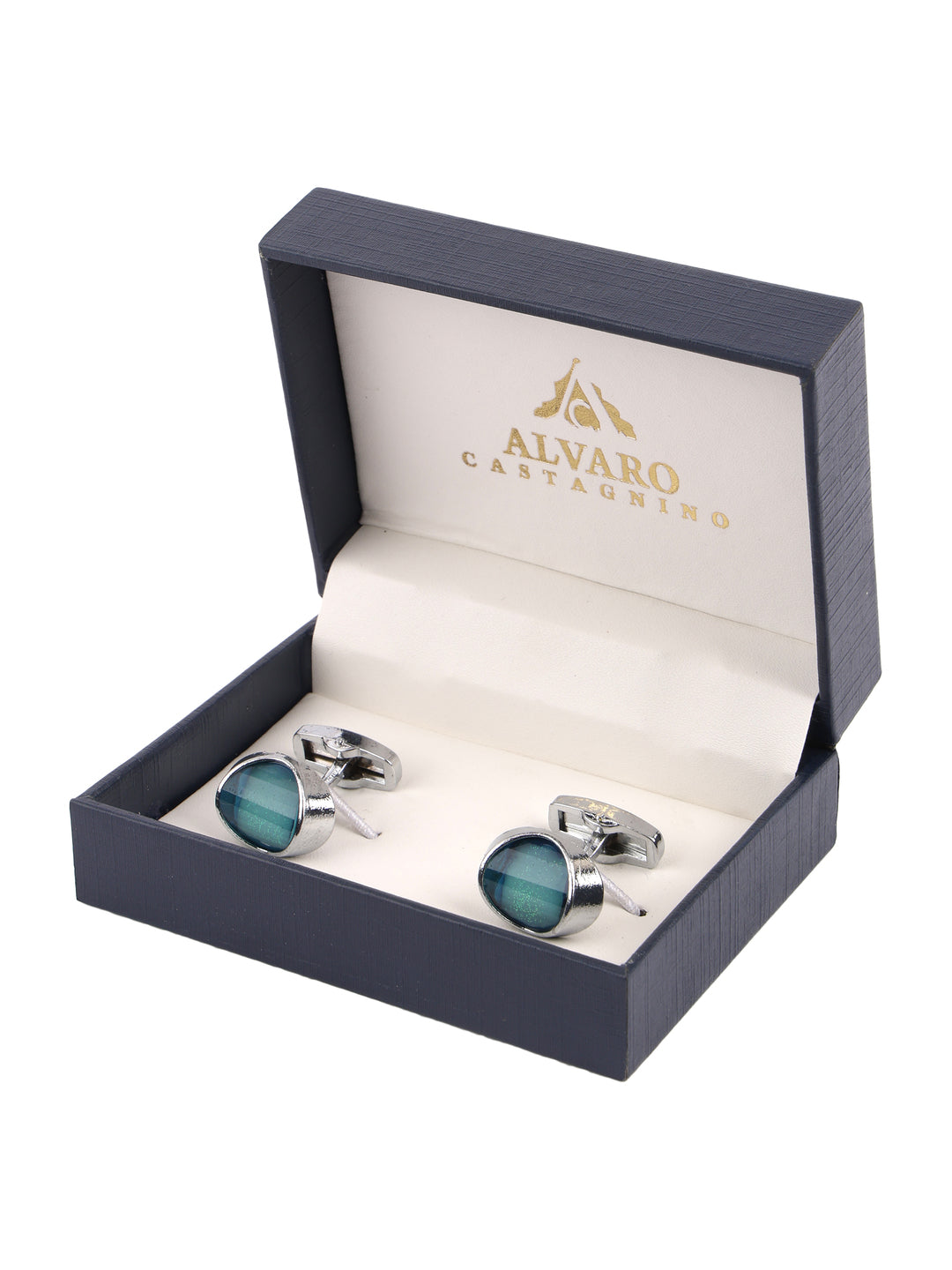 Alvaro Castagnino Green Coloured Cufflink for Men