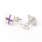 Alvaro Castagnino Purple Coloured Cufflink for Men