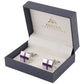 Alvaro Castagnino Purple Coloured Cufflink for Men